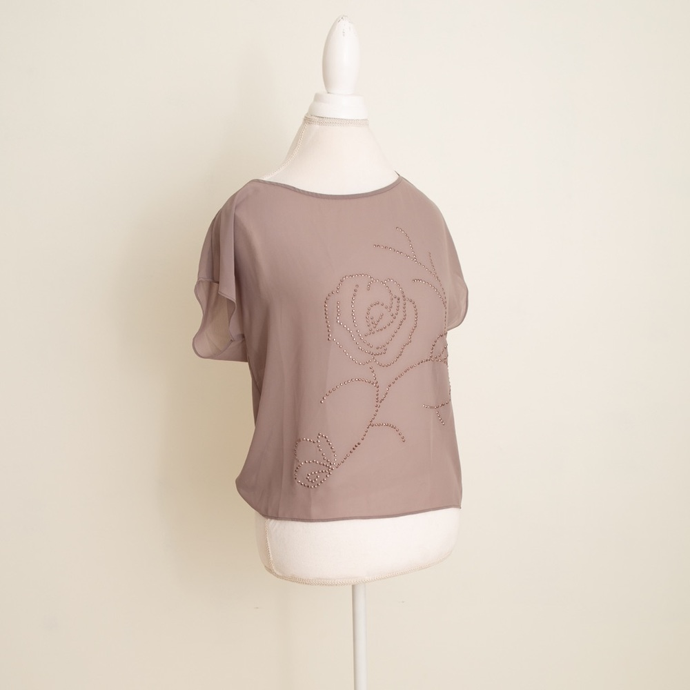 New Sheer Sparkle Top